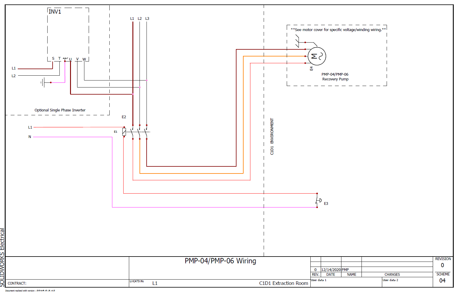 Installation Kit Single-Phase: